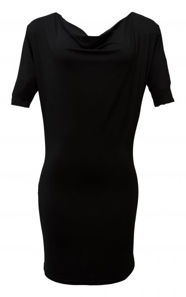 Vestido de Viscolycra com gola Degagê